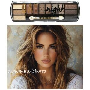 L.A. Colors Day to Night Eyeshadow Palette Daylight Neutral Brown Luxury Tones